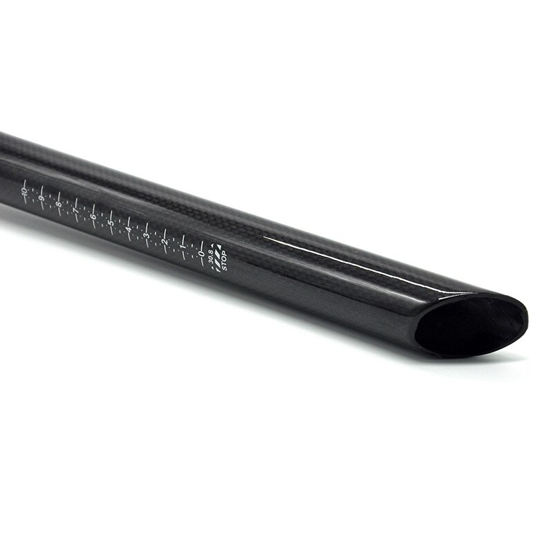 Tige De Selle Vélo En Carbone 100% - Diamètres 27.2/30.8/31.6 Mm, Longueur 350/400 Mm - Neuf Avec Garantie