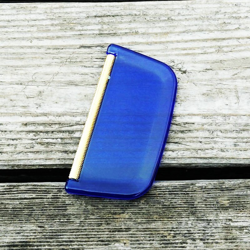 mini portatile pelucchi dispositivo di rimozione vestiti palla rifinitore pellet taglio cappotto per capelli maglione rasoio lanugine strumenti manuali per la pulizia della biancheria: Blu