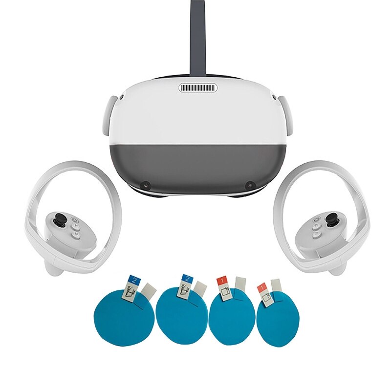 D0ua 4 /set kratzfeste schutzfolie für pico neo 3 vr brillengläser, kratzfester aufkleber, schutzhülle, staubdicht
