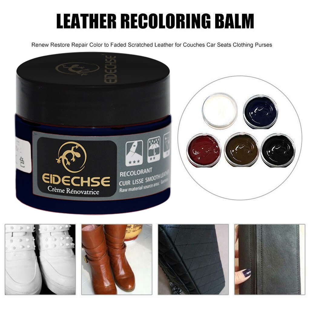 Leather Repair Cream Filler Compound For Leather Restoration Cracks Burns Holes Leather Home Repair Tools Clothes Repair#g30