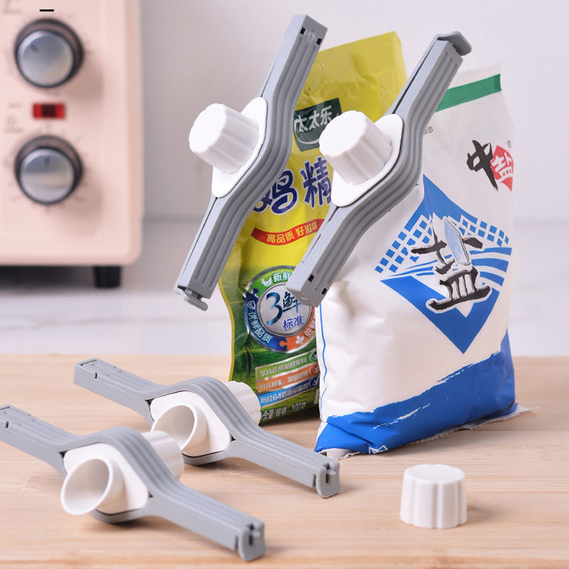 Schraube Kappe Abdichtung Clip Gewürz Tasche Milch Pulver Salz Tasche Abdichtung Clip Snack Lebensmittel Erhaltung Clip Gadget Küche Zubehör