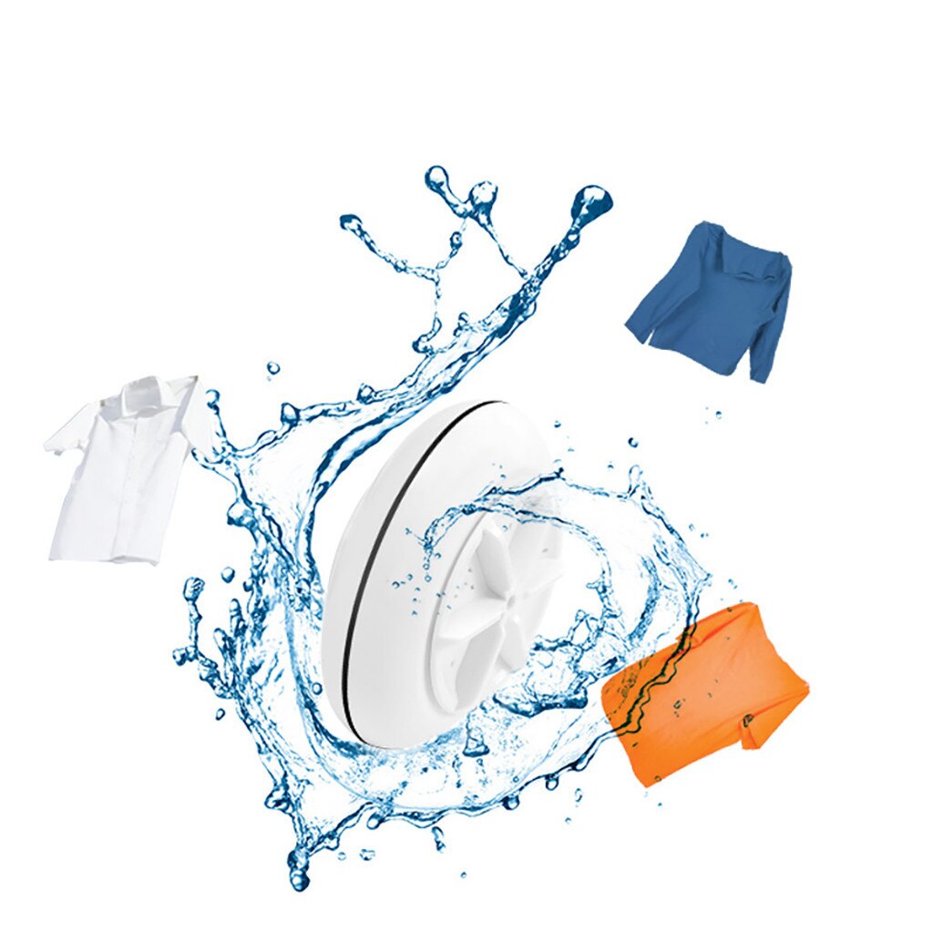 Mini Washing Machine Portable Turbine Sterilization Removes Dirt Washer Christmas Dishwasher travel goods Home Decoration