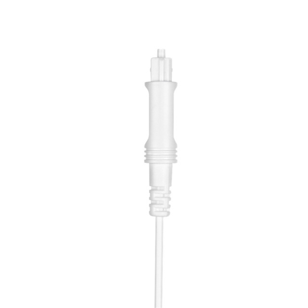 Colorful 1.5M OD2.2mm Digital Optical Audio Cable Toslink SPDIF MD DVD Fiber Optic Cable for DVD TV AV Player: white / 1.5m