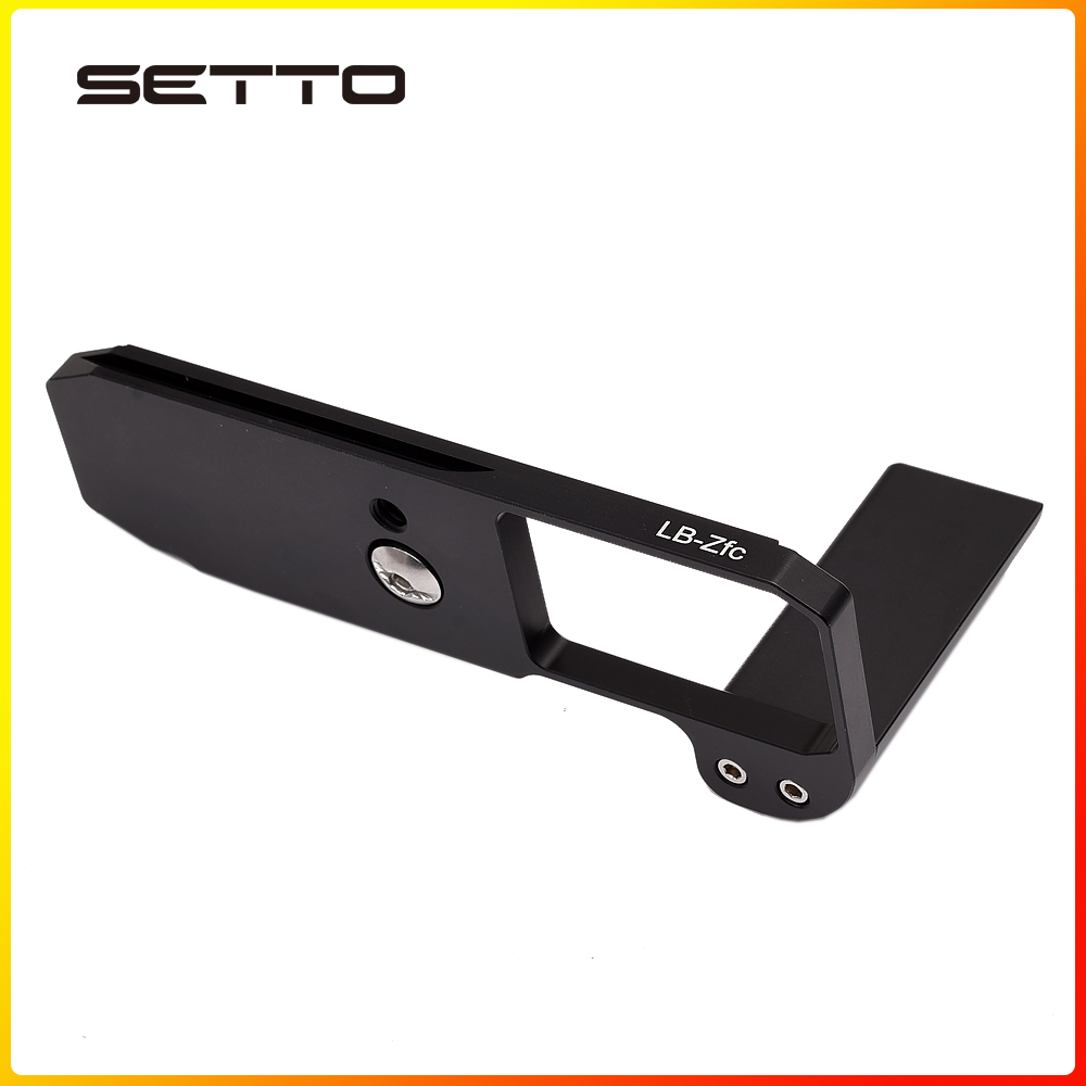 Empuñadura de Metal para cámara Nikon Zfc, placa de liberación rápida, Compatible con Arca/RRS