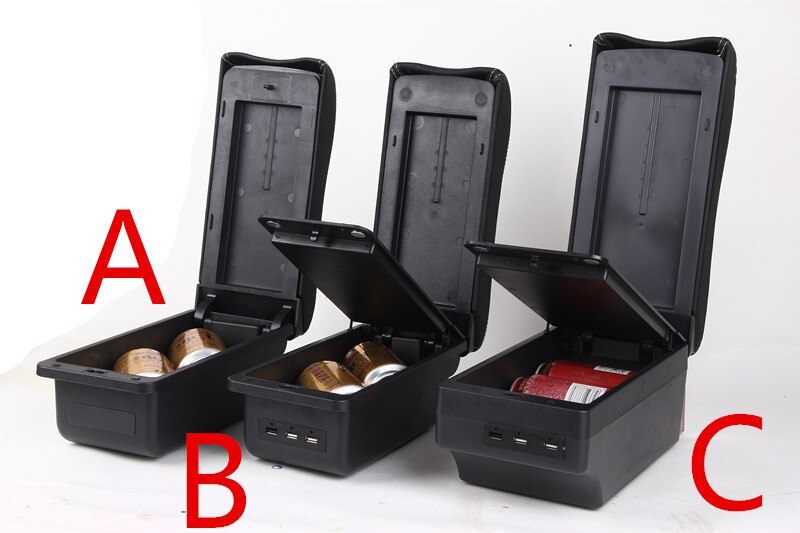 For Daewoo Matiz Cielo Espero Kalos Lanos Leganza Nexia Nubira Tacuma car armrest storage box leather cup holder styling