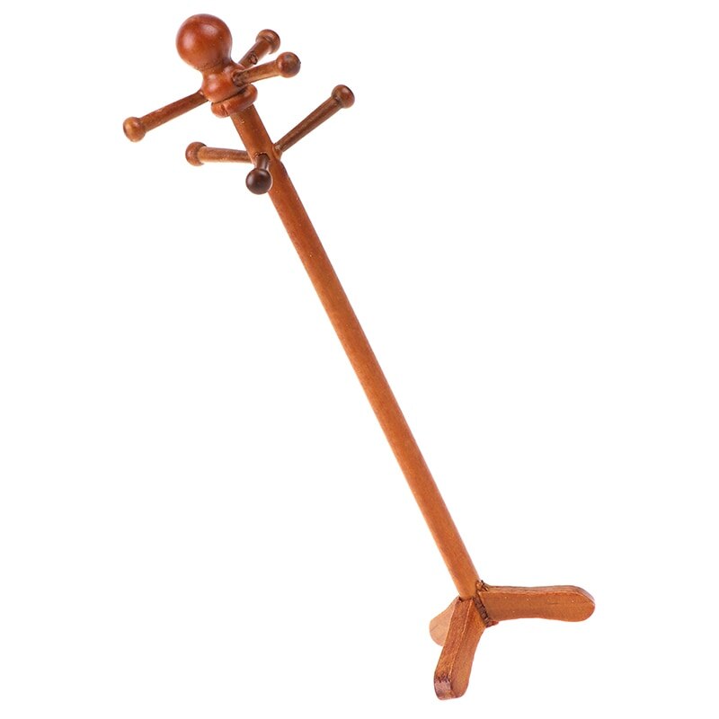 1/12 Houten Klassieke Poppenhuis Miniatuur Meubels Huis Decoratie Kleren Plank