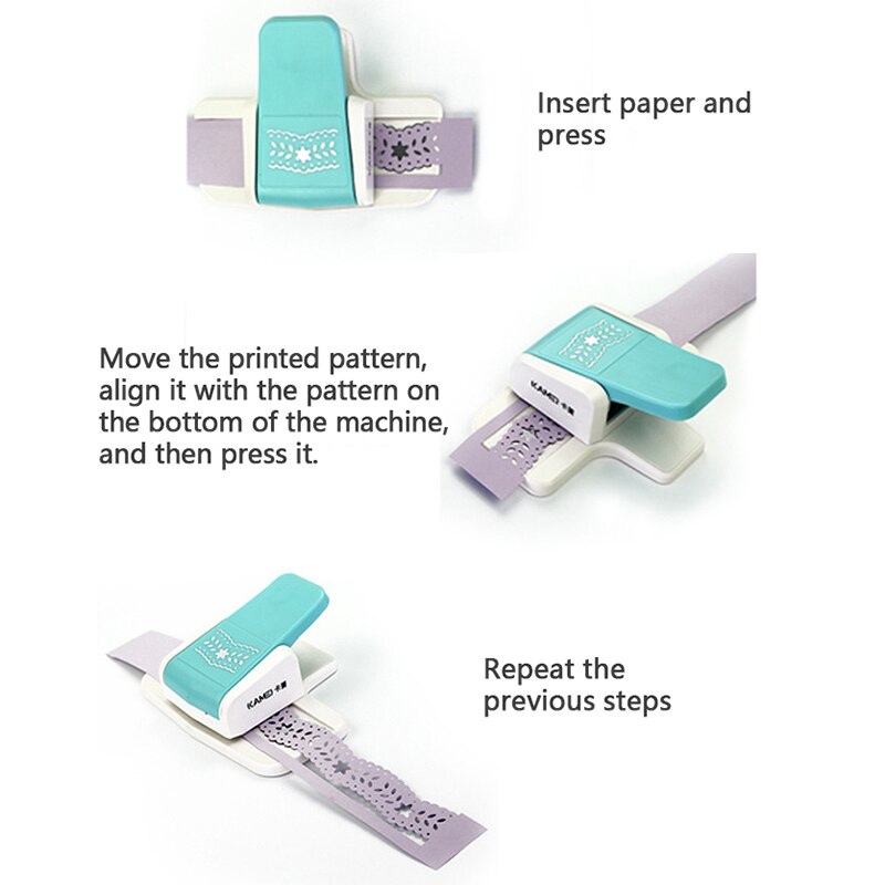 Flower Patterns Fancy Border Punch Scrapbook Handmade Edge Device Cut DIY Handmade Craft Greeting Cards Paper Cutter