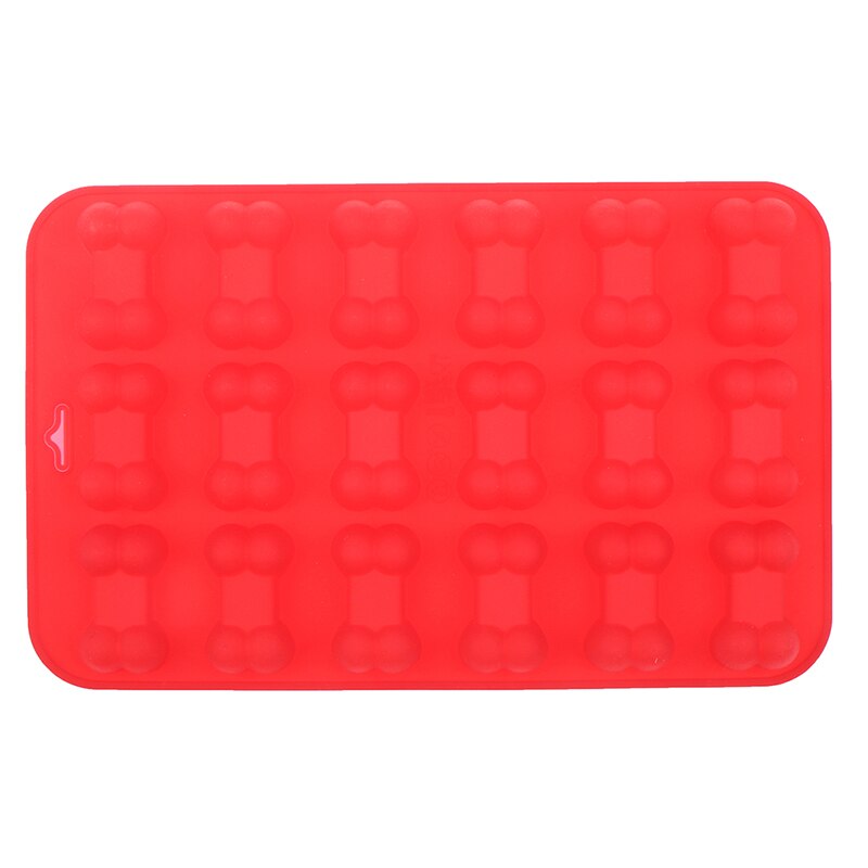 18 rooster rode siliconen chocolade mal lade hondenbotvormige ijsblokjes taartdecoratie mal goed