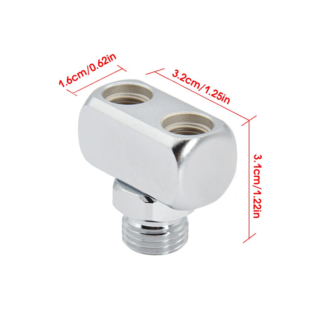 Diving Low Pressure Hose Copper Splitter Male to Female Regulator Inflation Tubes Diving Equipment Accessories Replacing Parts: Default Title