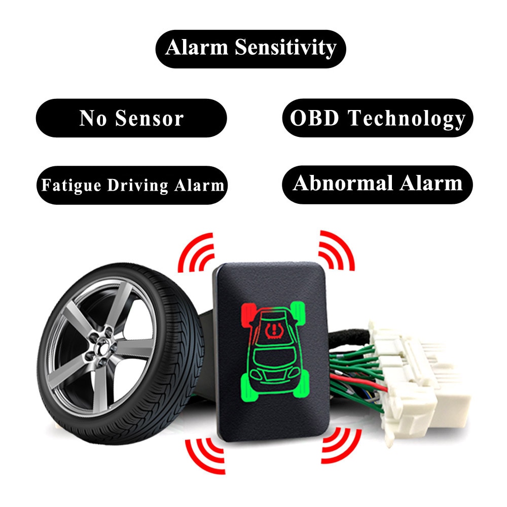 Obd Tpms Auto Veilig Systeem Bandenspanning Monitoring Apparaat Voor Mitsubishi Outlander 3 Xpander Eclipse Cross