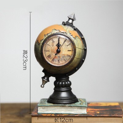 HomeDecTime Horloge de Voyage Bureau Réveil Pliable en Plastique