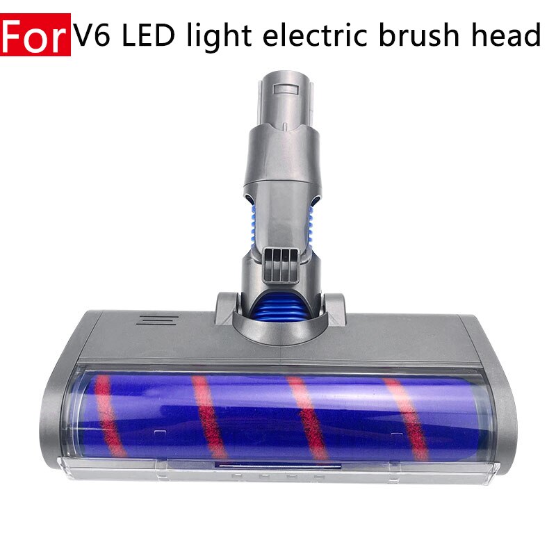 Replacement For Dyson v6 v7 v8 v10 v11 Hand-held Vacuum Cleaner Spare roller Carpet LED Electric Brush Head Home Accessories: 02