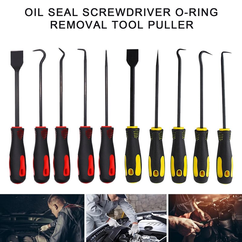 9Pcs Hook Pick Set Car Repair Oil Seal O-Ring Remover Hand Tool Air Cylinder Cleaning Set Tools Oil Seal Screw Drive Puller