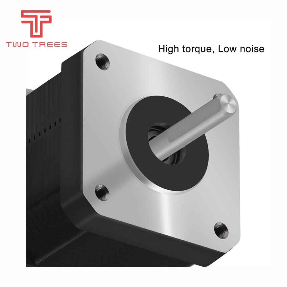 Nema17 Stepper Motor 42 motor Nema 17 motor 42BYGH 1.5A 38mm 17HS4401 17HS4401S Pulse value 0.9 motor 4-lead for 3D printer CNC