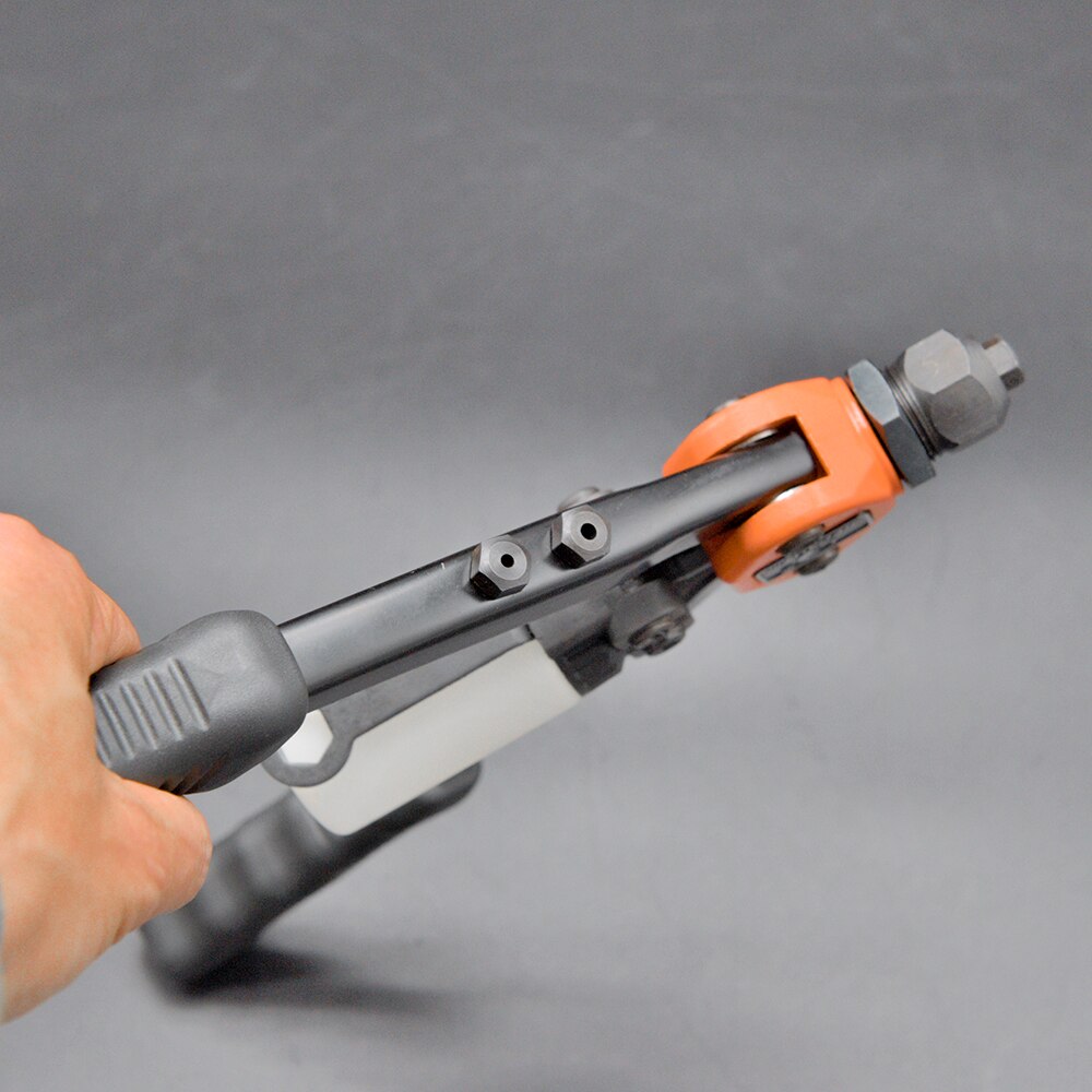 QHTITEC Rivet Gun Mounting Guns Threaded Rivet Nut Drill Riveter Screwdriver Guns Power Manual Tool for Leather Work Adapter