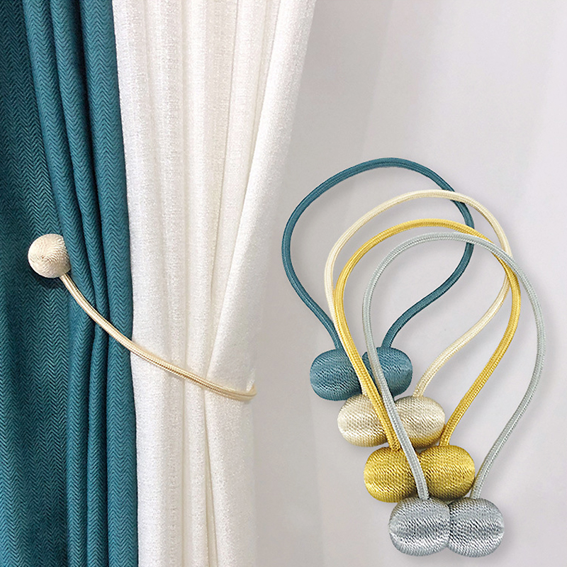 Simple Magnetic Curtain Tieback Clip Curtains Buckle Holder Decorative Home Curtains Accessories