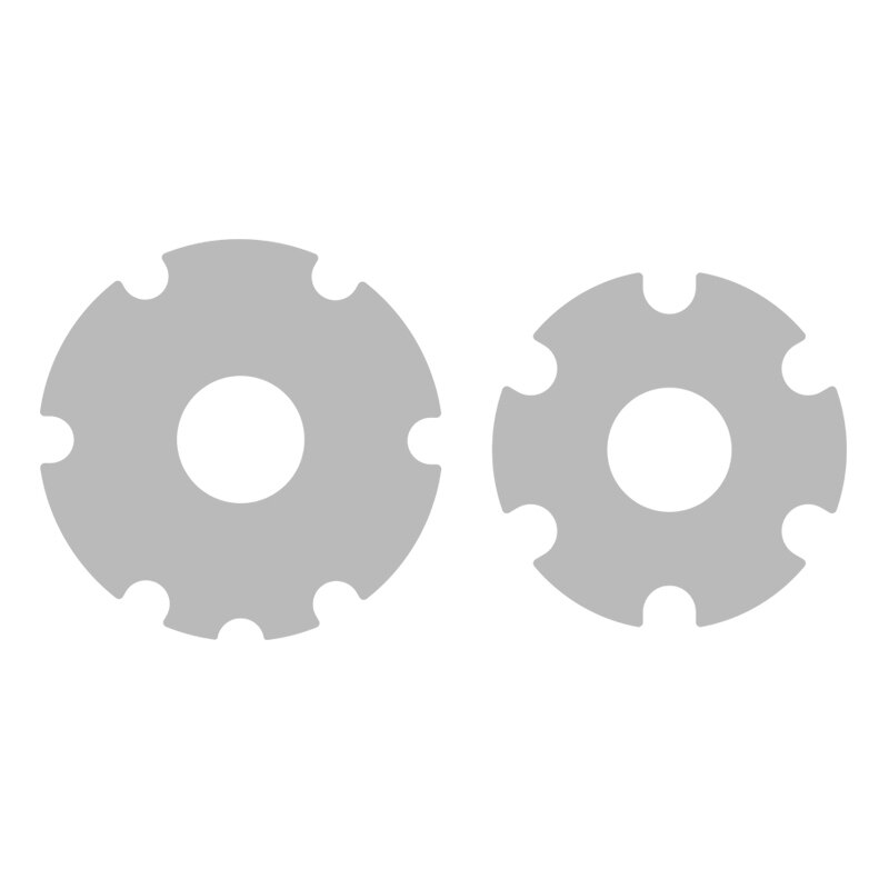 1Pair Scooter Front Wheel Sticker Motor Protective Cover Shell Kick for M365 Pro: silver