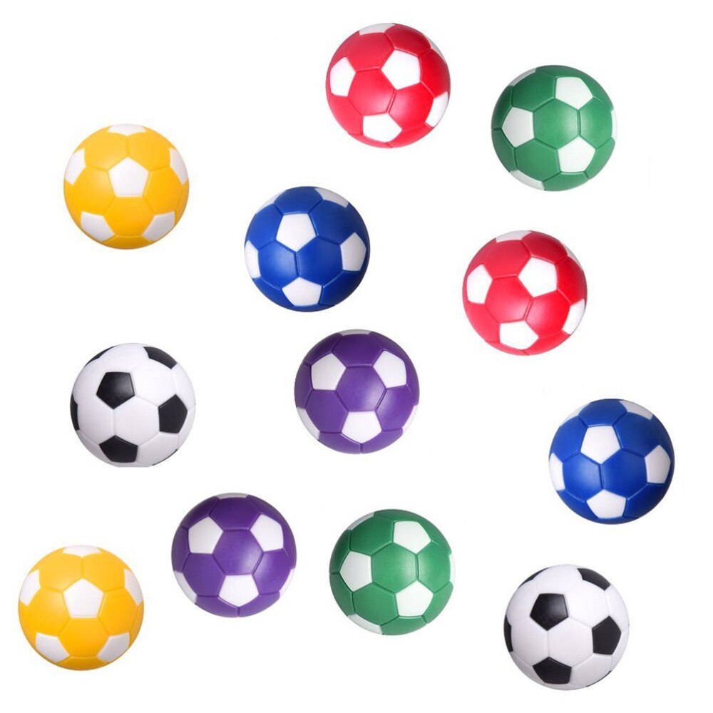 24Pcs Tafel Voetbal Foosballs Vervanging Ballen Mini Officiële Tafelblad Voetbal Game Bal Accessoire