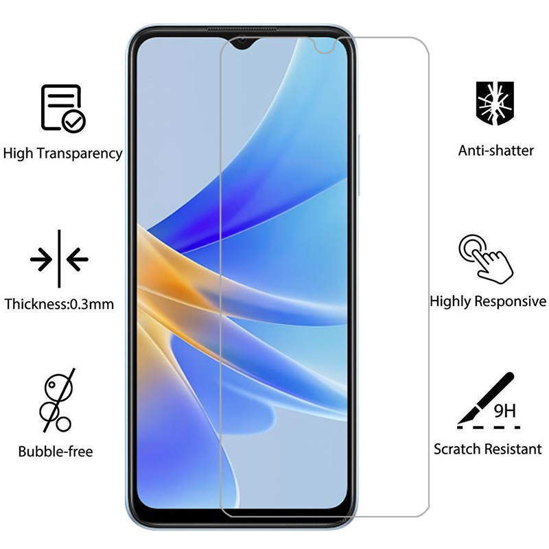 Szkło hartowane ochronne na ekran robić Oppo A38 A18 A17 A17K A16 A16S A15 A15S A5 A9 2020 A 38 18 17 16 15 S 16S 15S 9 5
