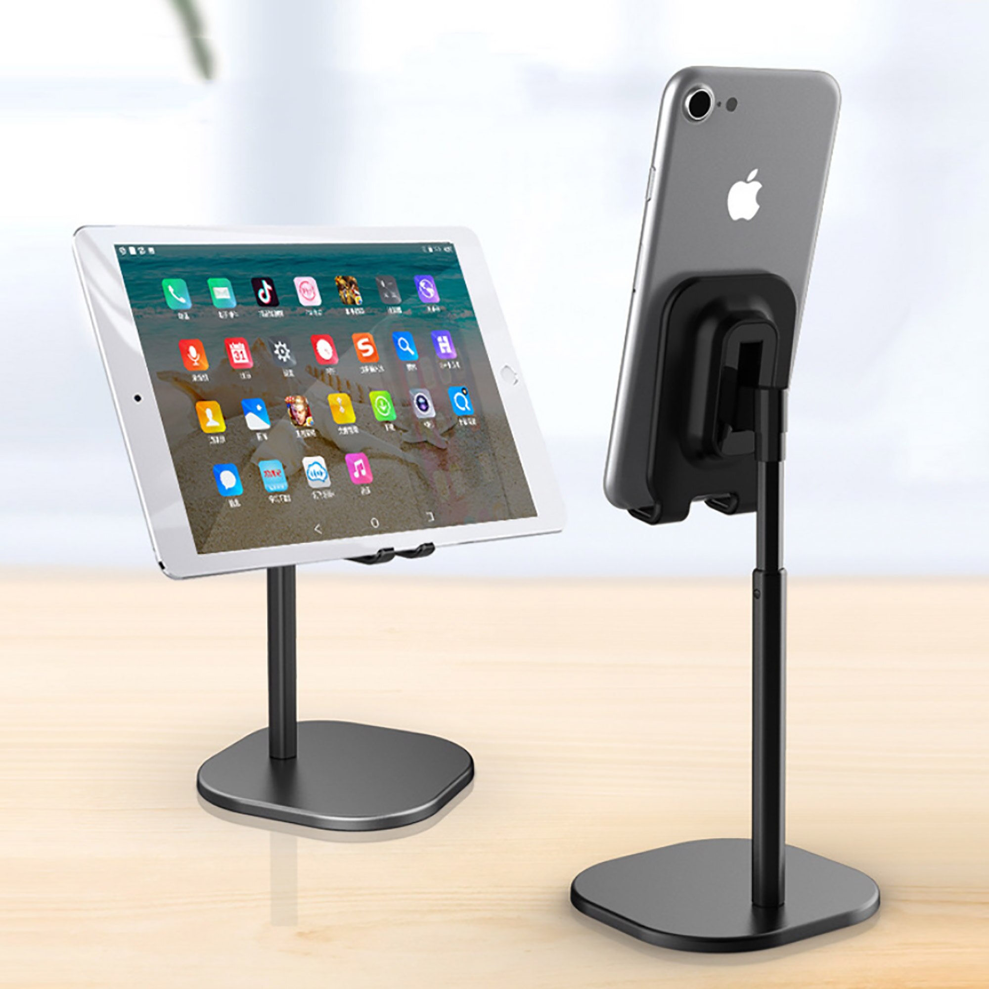 Desk phone stand Universal iPhone Holder Flexible Cell Phone Holder DIY adjustable Desk stand for Samsung S10 Plus