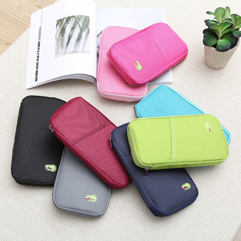 Reis Portemonnee Familie Paspoort Houder Document Case Organizer Reisaccessoires Document Tas Kaarthouder