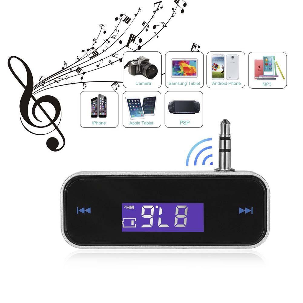 Fm-zender Voor MP3 Tabletten 3.5mm 5 V Draadloze Muziek naar Autoradio + Voor Smart Telefoon Bluetooth Draadloze auto Speler Fm Modulator