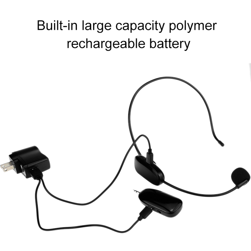 Oferta, micrófono Inalámbrico Uhf de mano 2 en 1, micrófono de uso para la cabeza, amplificador de voz para la enseñanza del habla