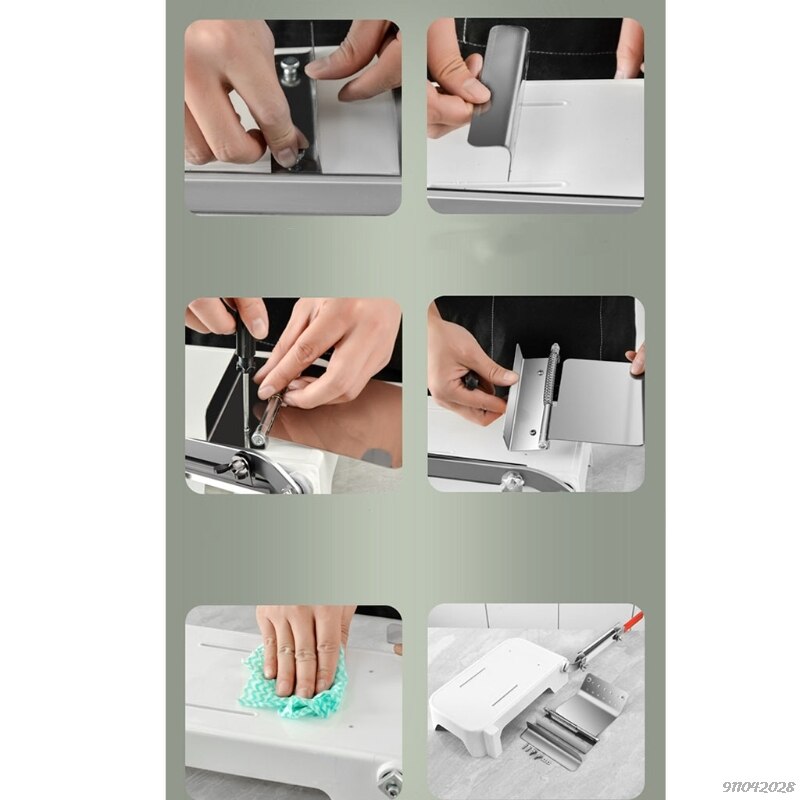 Vegetable Cutting Machine Household Manual Meat Slicer Frozen Food Slicer Beef Meat Cutting Machine Kitchen Slicing