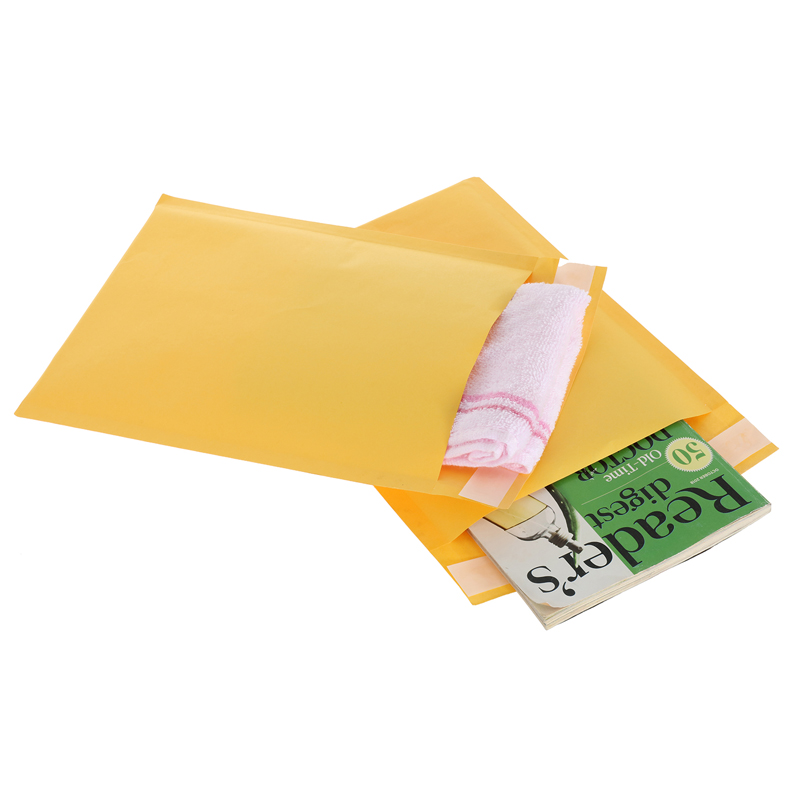 50 szt. Papier pakowy koperty bąbelkowe torby torba bąbelkowa wyściełanana koperta wysyłkowa artykuły biznesowe różne rozmiary