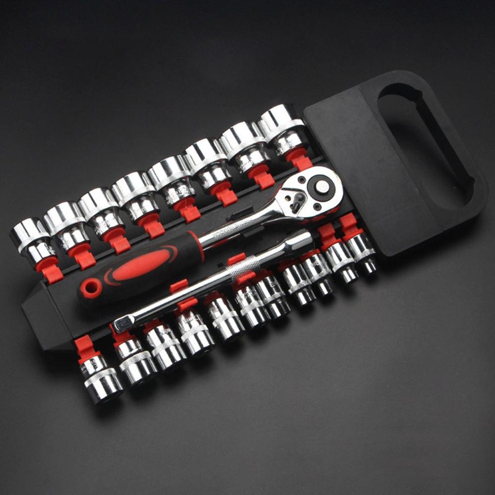 Socket Wrench Set Auto Repair Post Tool Combination 1/4 Small Fly Tag Fast Ratchet Bit Post Tool Combination