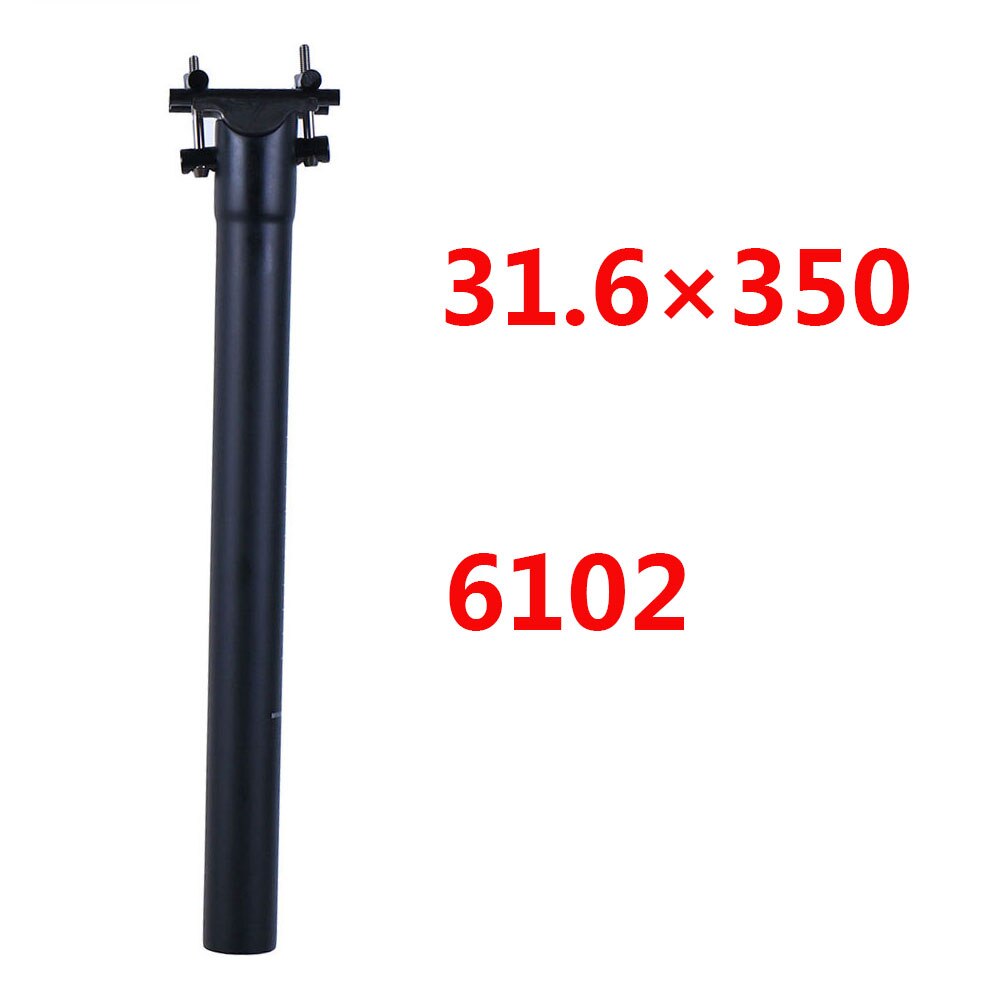 ELITA EINE Super licht Carbon Sattelstütze Fahrrad Sattelstütze MTB/rennrad sattelstütze 27.2/30.8/31.6*350/400mm: 31.6x350-6102