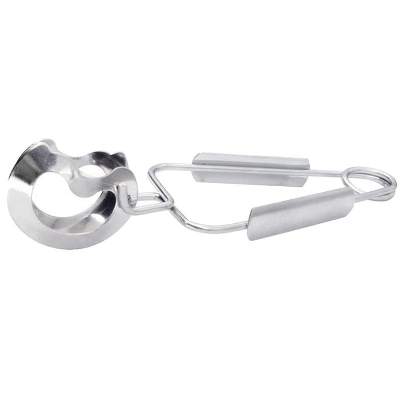 2pcs Stainless Steel Snail Tongs Spring Seafood Tong Food Serving Clamp Kitchen Utensil for Restaurant Hotel