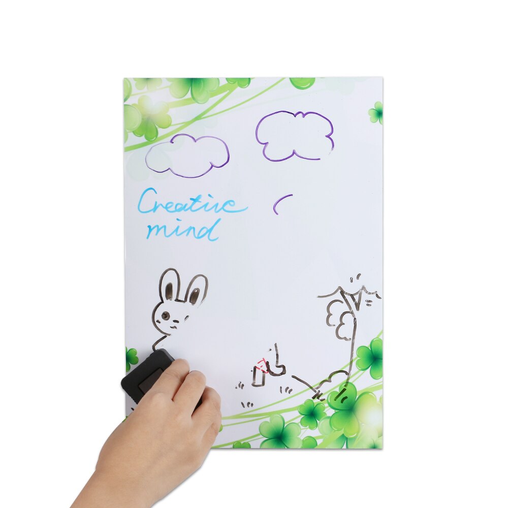 A4 Fridge Magnet Removable Erase Drawing Writing Planner Magnetic Board Fridge Message Board Magnets To Do List Memo Pad Notes