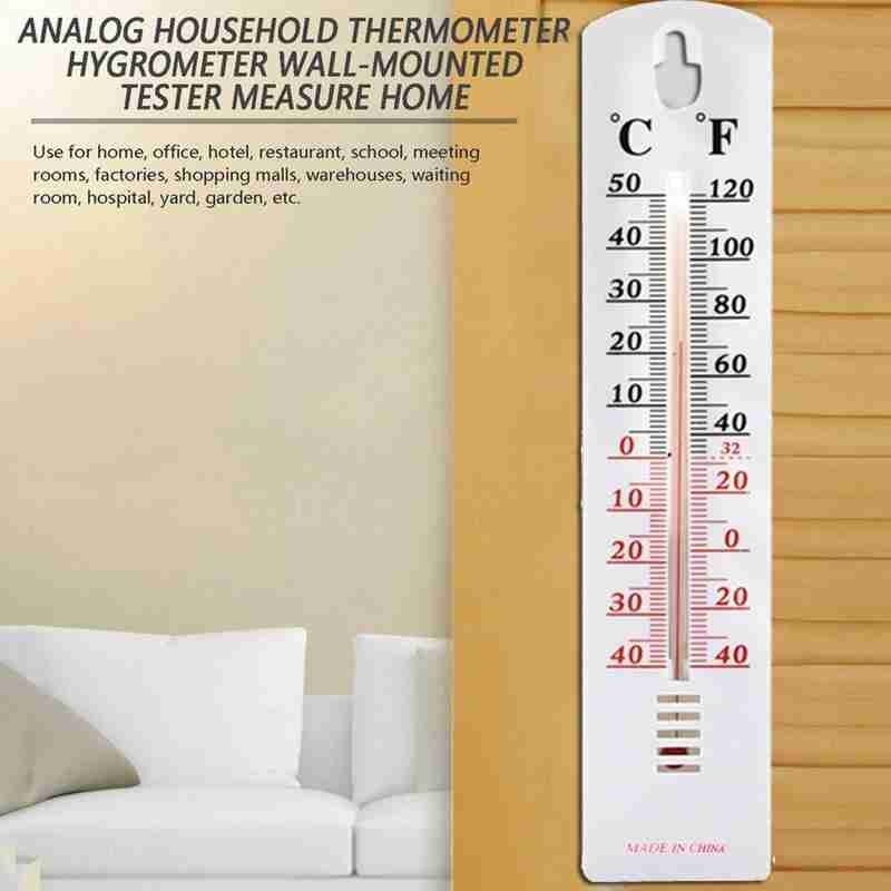 Thermometer Wall Temperature Gauge Monitor Home Indoor Outdoor Hygrometer Thermometer Thermometer Household X8T2