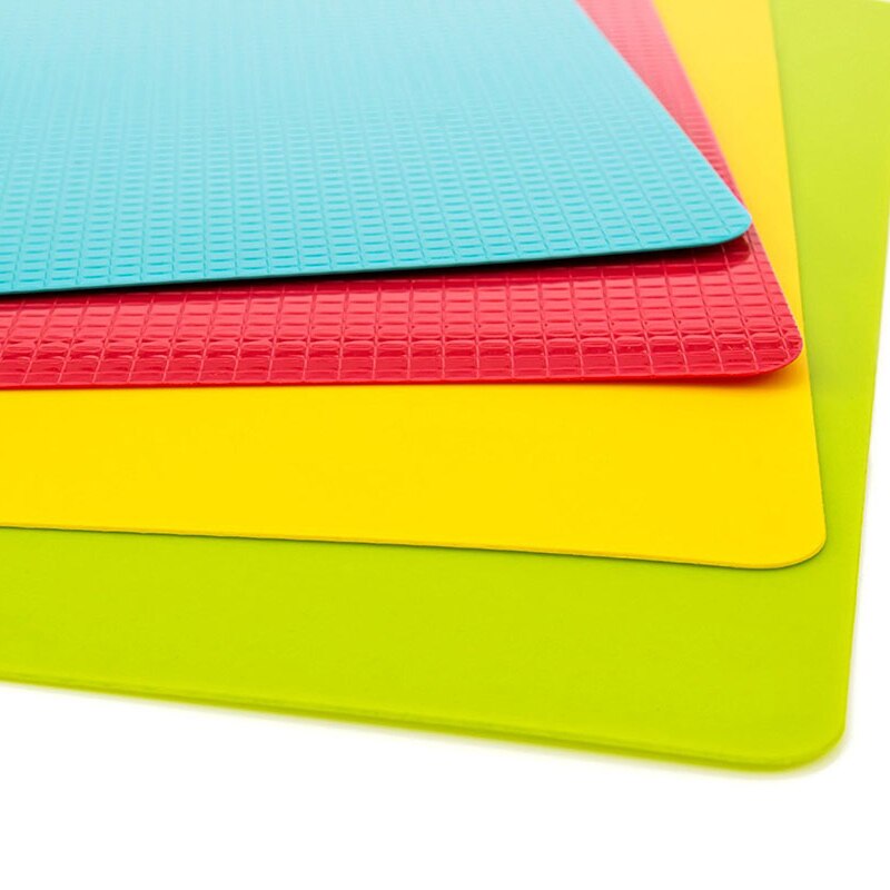 Cutting Mat Set Colorful Kitchen Cutting Board Set Super Easy Clean Modern Cutting Boards Nice Flexible Non-Stick