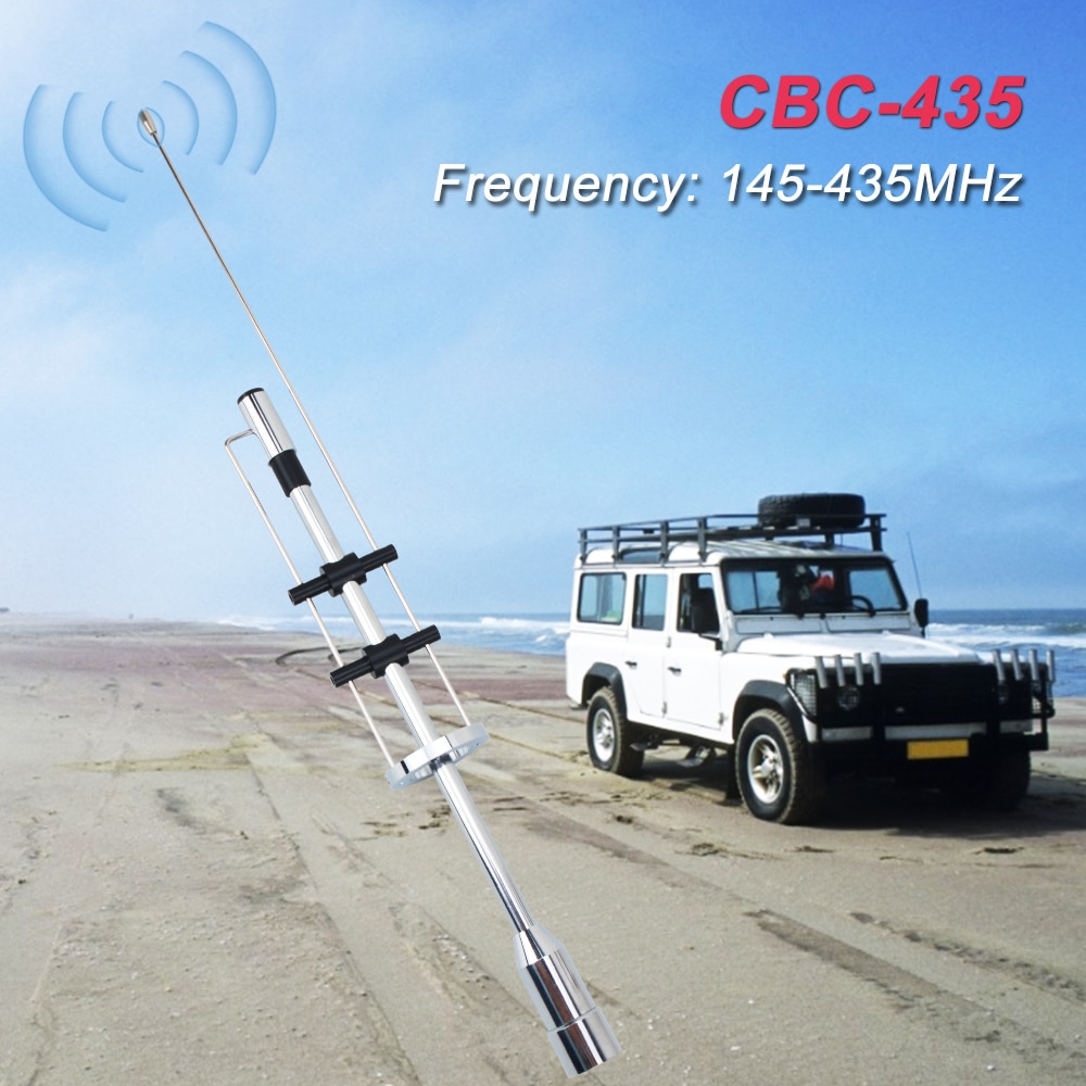 UHF Dual Band 145-435MHz 3,5 dBi hoch gewinnen Handy, Mobiltelefon Auto Radio Antenne für Yaesu ICOM Kenwood TYT QYT KT-8900D Baojie BJ-318
