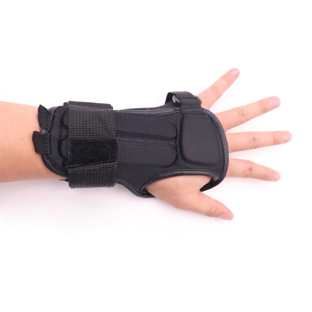 Merke 1 par justerbare håndleddsstøtteputer eva ski håndbeskyttelse sport forstuing armbånd