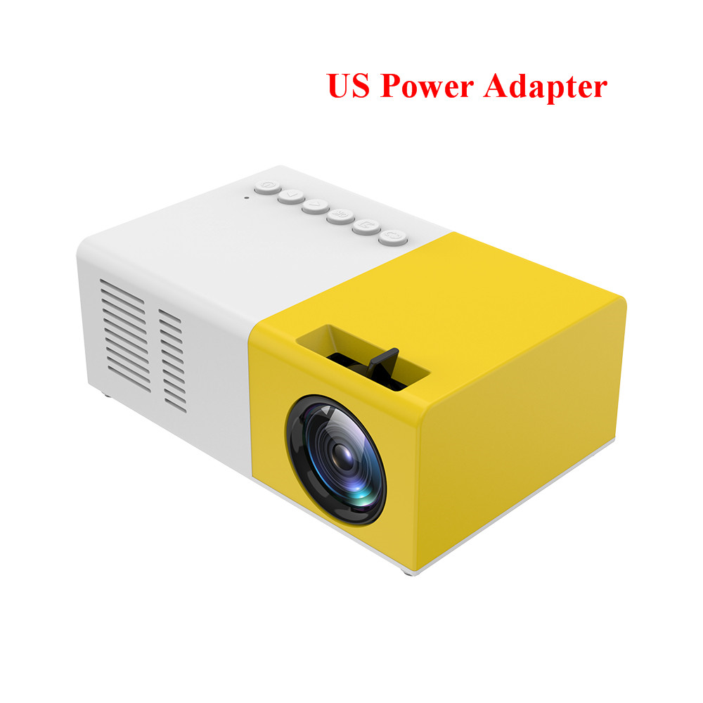 J9 Mini Projector Ondersteuning 1080P AV USB Home Theater Video Media Player Proyector Draagbare Pocket Beamer PK YG300