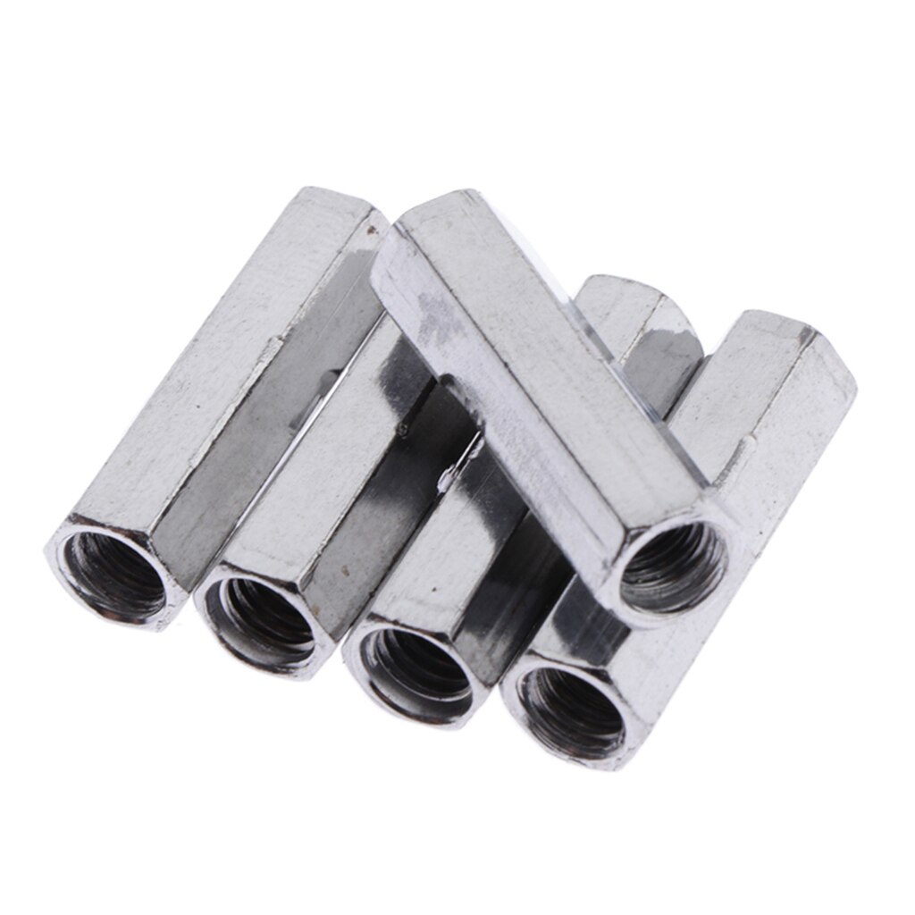 5 X 2.8cm/1.10inch Long Rod Coupling Hex Nut For C... – Grandado
