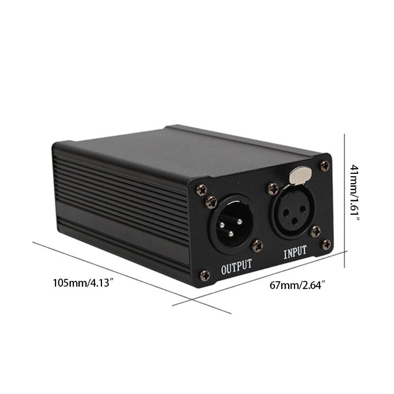 48V Phantom Power Supply Condenser Microphone Phantom Power GAZ-PS02 USB Power Supply