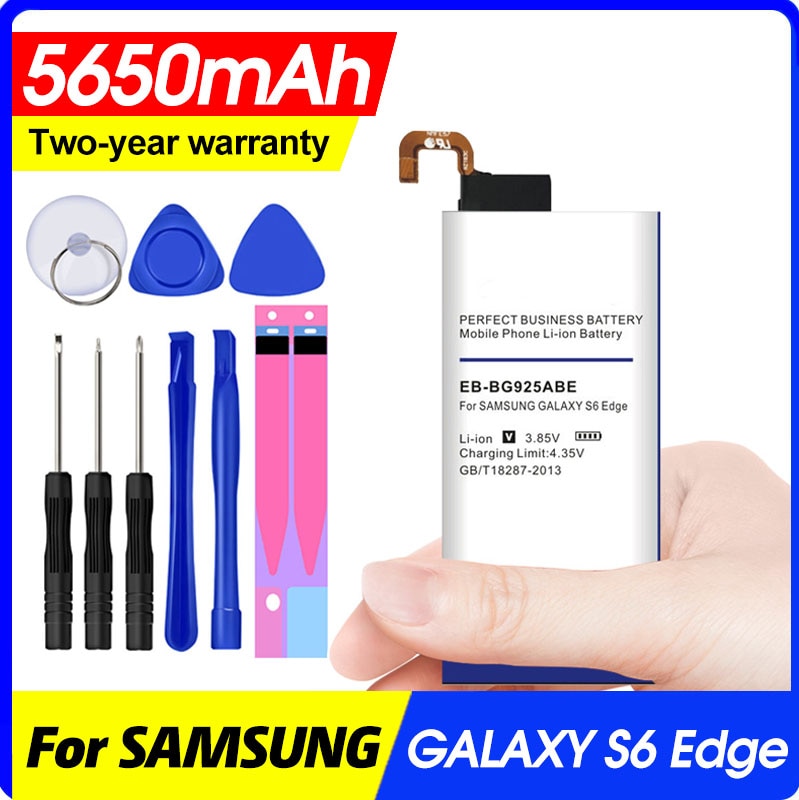 EB-BG925ABE Voor Samsung S6 Rand Batterij G9250 G925F G925S / EB-BG920ABE Voor Galaxy S6 Batterij SM-G920 G9208 G920F G920A