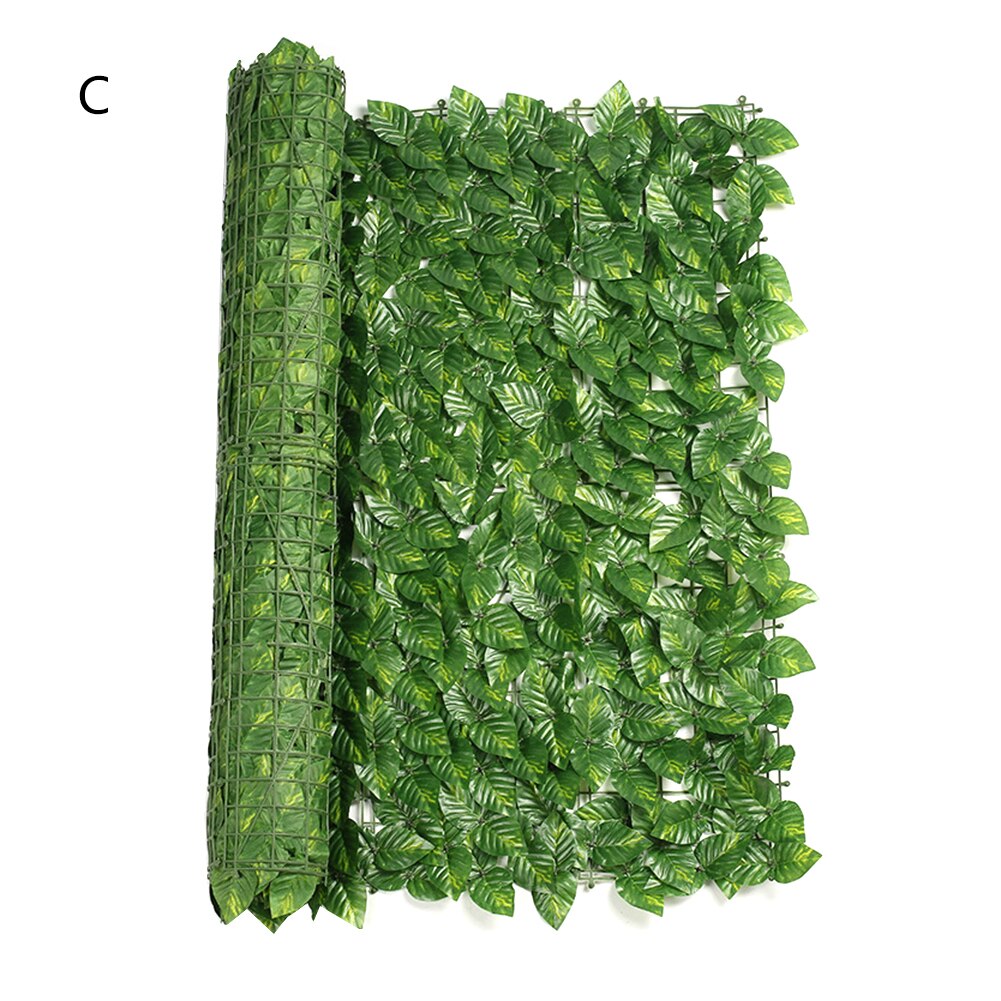 50*300CM Encrypted Artificial Hedge Simulation Green Plants Privacy Fence For Outdoor Garden Courtyard: Green