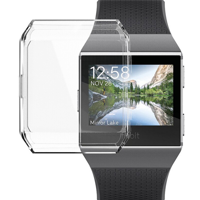 360 Degree Protection Cover For Fitbit Ionic Band Case Plating Coque Fit Bit ionic Watch Band Accessories Screen Protective Case