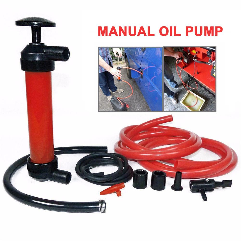 Multi-Purpose Siphon Transfer Pump Kit With Dipstick Tube | Fluid Fuel Extractor Suction Tool For Oil/Gasoline/ Water Etc