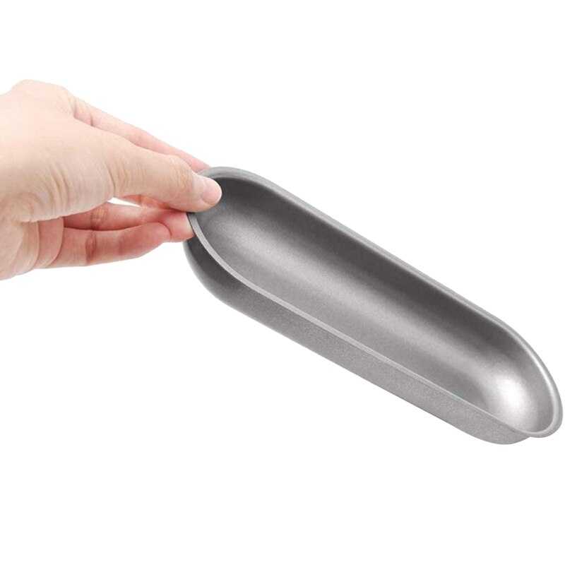 5 stk hundeform kulstofstål pølseforme non-stick bagegrej oval hundebolle bagepande til gør-det-selv hjemmelavet brødværktøj