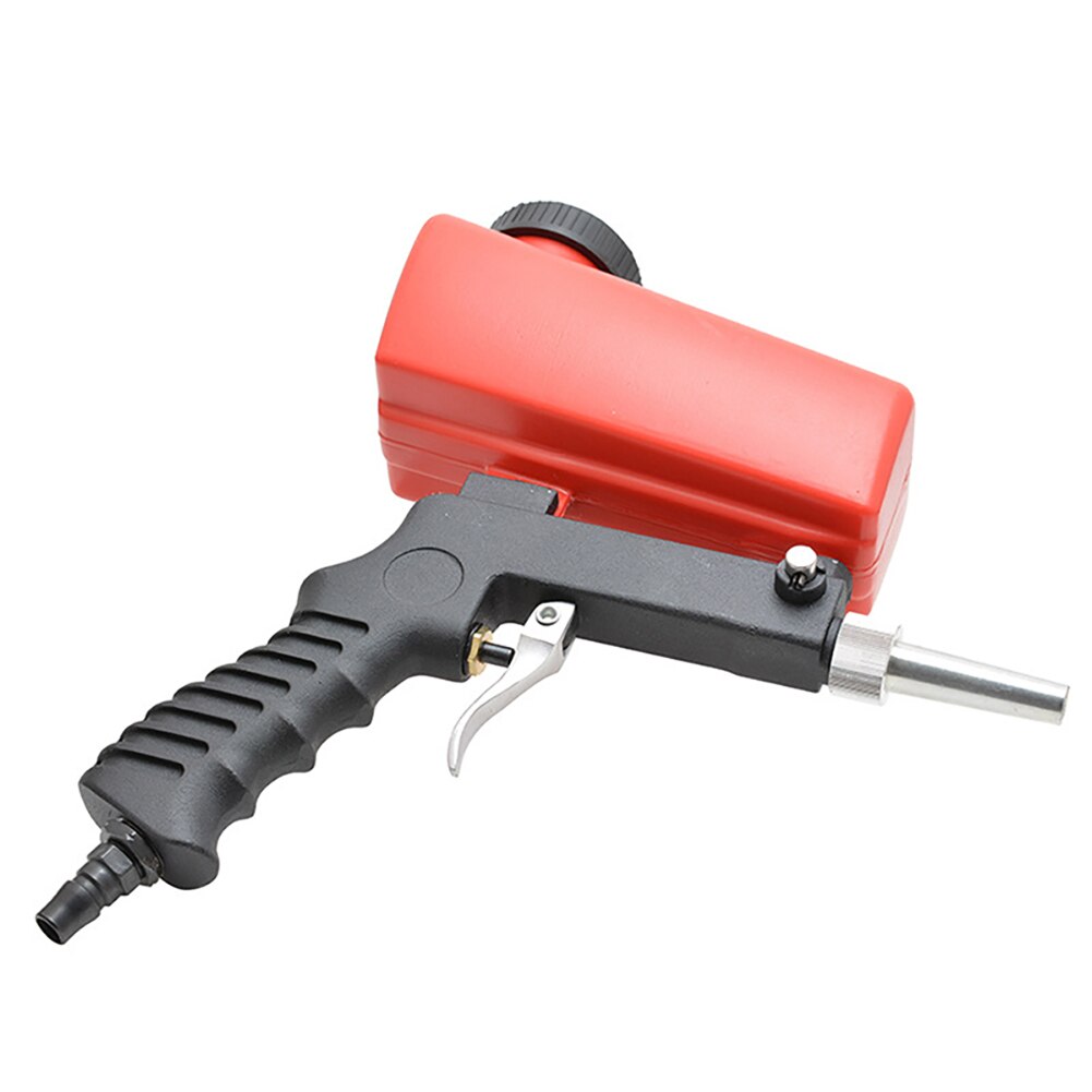Sand Blasting Machine Sandblasting Sprayer Gravity Feed Portable Pneumatic Abrasive Sand Blaster with Spare Blaster Tip