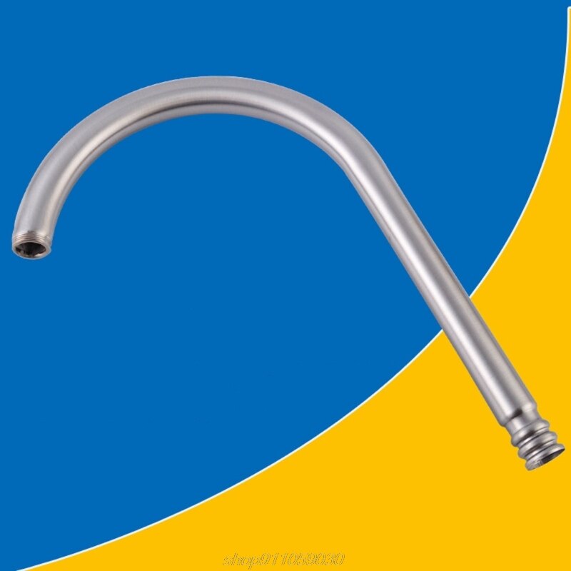 1 Piece 18mm Kitchen Sink Faucet Pipe Fittings Single Handle Connection Stainless Steel Outlet Pipe M20 21