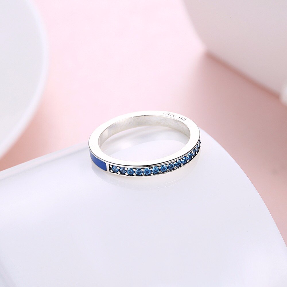 3 kleurenopties ronde rij van kubieke zirkonia accessoires trouwringen voor dames sieraden (jewelora  ri103327)