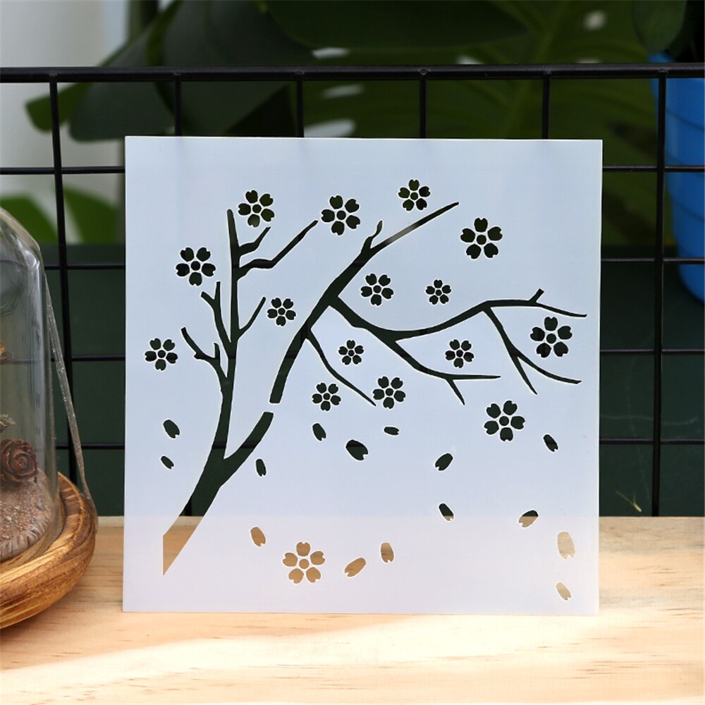 3pcs Cutout Stencils for Scrapbooking DIY Stamping Card Wall Painting Drawing Template Stencil Cake Spray Mold Art Craft