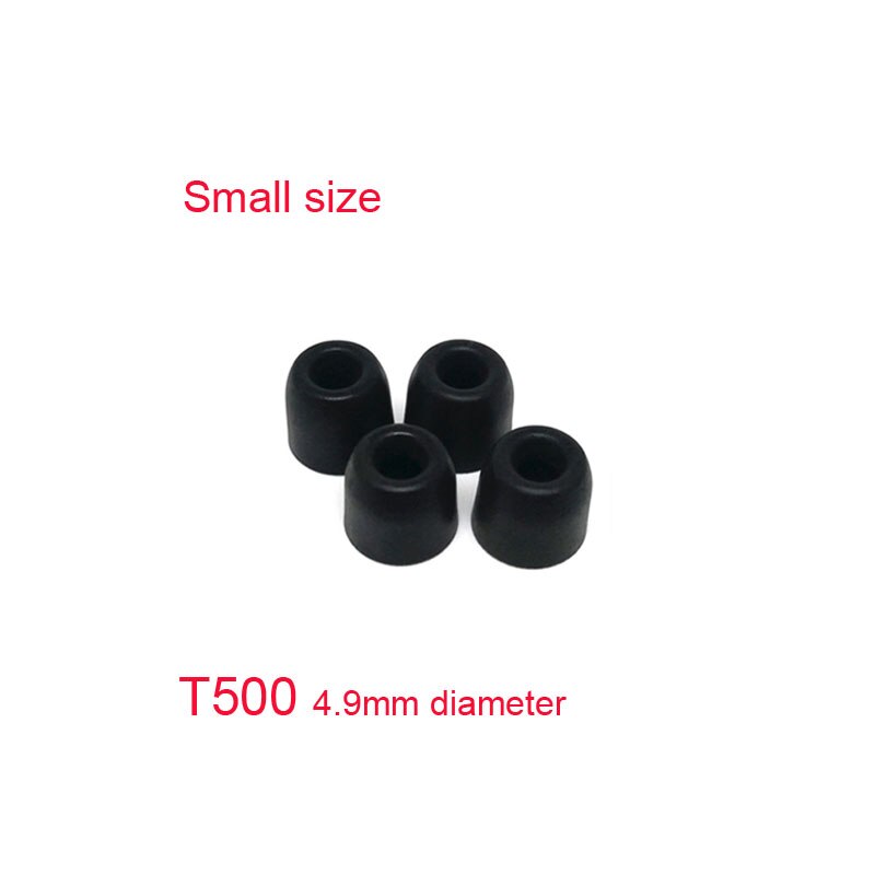 2Pair Memory Foam Ear Tips T500 (L M S) 4.9mm Caliber Ear Pads/Cap Sponge Eartips For In-ear Headphones Tips Headset Accessories: dark green